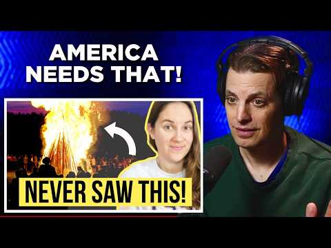 Видео: Реакция американцев на 7 британских праздников!