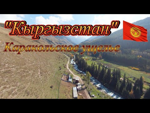 Видео: Кыргызстан, "Каракольское" ущелье. FPV прогулка.