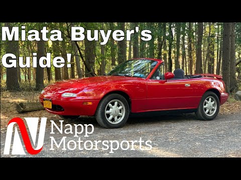 Видео: Покупка Miata — все, что вам нужно знать!