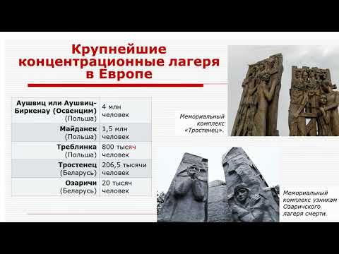 Видео: Геноцид  белорусского народа (фильм- презентация)
