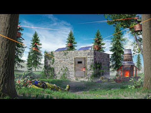 Видео: ГЕНИАЛЬНАЯ ЛОВУШКА! ТУРЕЛИ на ДЕРЕВЬЯХ против КЛАНОВ в Раст/Rust!