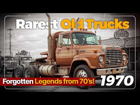 Видео: 20 РЕДЧАЙШИХ старых американских грузовиков 1970-х годов, которые мы хотим вернуть!