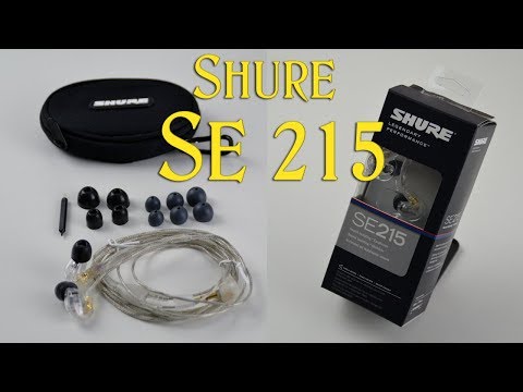 Видео: Shure SE 215 наушники для бега или мониторинга