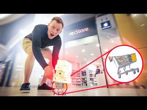 Видео: Я КУПЛЮ ВСЕ, что ТЫ УВЕЗЕШЬ в МИНИ ТЕЛЕЖКЕ! ЧЕЛЛЕНДЖ