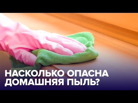 Видео: Домашняя ПЫЛЬ ОПАСНА для жизни? Как с ней бороться?