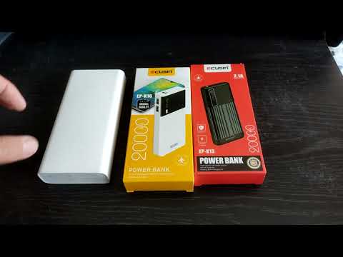 Видео: Повербанк ECUSIN 20 000 мАч Обман!!!