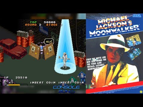 Видео: Michael Jackson's Moonwalker (MAME) - прохождение игры