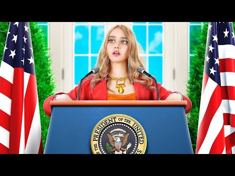 Видео: Я Стала Президентом! Смешные Ситуации с Девушкой Президентом