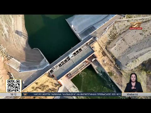 Видео: Водные каналы строят в Туркестанской области