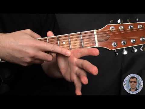 Видео: Строй Open G. Подробный разбор аккордов. Часть 23-я. Аккорды (C) (E) (C7) (E7) и однотипные. МАКРО.