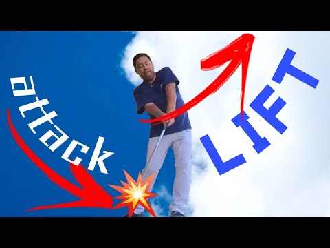 Видео: Если в момент удара поднять левую руку, это будет профессиональный замах.