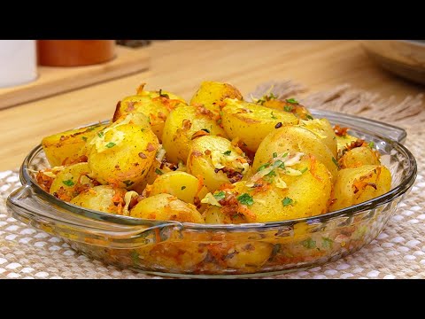 Видео: Картошка с луком вкуснее мяса Они такие вкусные! Рецепты АСМР!