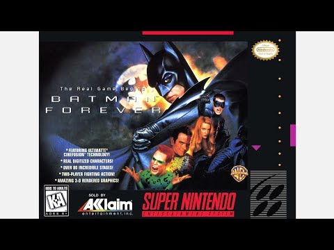 Видео: Batman Forever (SNES прохождение)