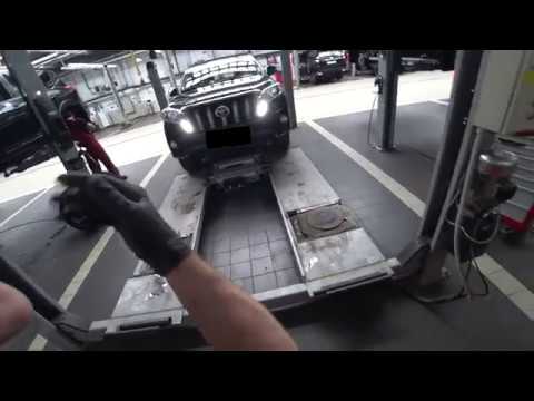 Видео: LC150. Профилактика УУК (углы установки колес).