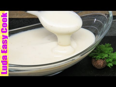 Видео: СОУС БЕШАМЕЛЬ Французский Белый Соус для блюд из мяса, птицы и рыбы