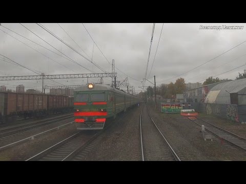 Видео: От Савелово до Москвы-Бутырской на ЭР2Т (09.2013)