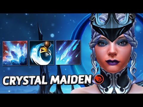 Видео: Неприкасаемая CRYSTAL MAIDEN! Меня Не Могут Бить / World of Dota