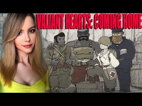 Видео: VALIANT HEARTS COMING HOME Прохождение на Русском и Обзор | ВАЛИАНТ ХАРТС 2 Прохождение | Стрим