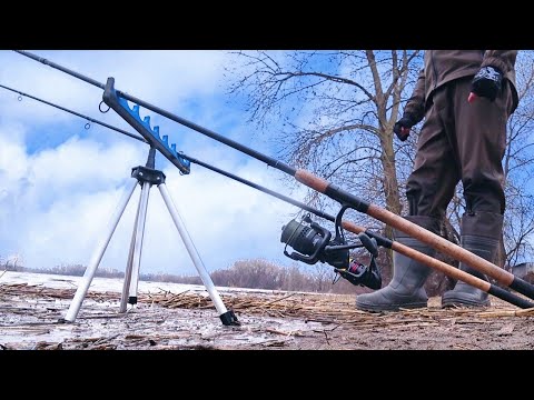 Видео: ТУТ ЗАВЖДИ КЛЮЄ! Тягаю рибу одну за одною.  Весняна рибалка на фідер 2024