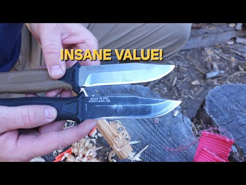 Видео: Лучший нож Gerber с фиксированным лезвием? (Magnacut Strongarm за 160 долларов!!)