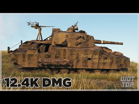 Видео: Type 5 Heavy - 12.4К УРОНА 6 ФРАГОВ - World of Tanks