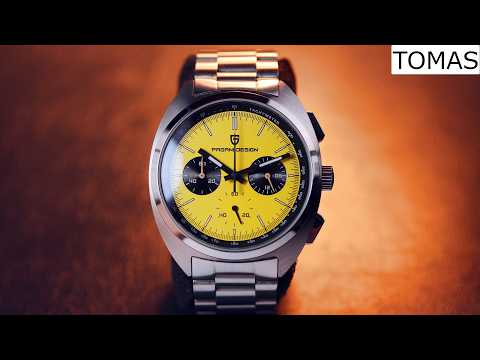 Видео: Желтый Pagani Design PD1782 с AliExpress