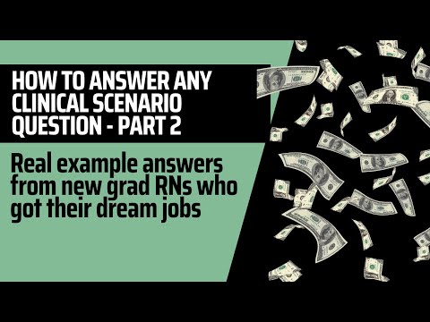 Видео: Как ответить на ЛЮБОЙ клинический сценарий - Часть 2 (Примеры ответов)