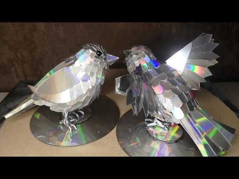 Видео: DIY Super idea of using CD discs! /Идея использования старых СD дисков!