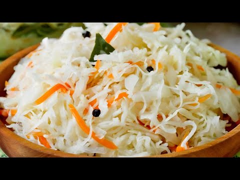 Видео: КВАШЕНАЯ ХРУСТЯЩАЯ КАПУСТА!