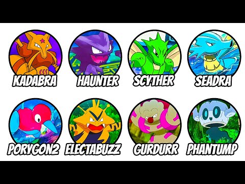 Видео: Все покемоны, которые эволюционируют путем торговли, объясняются за 23 минуты