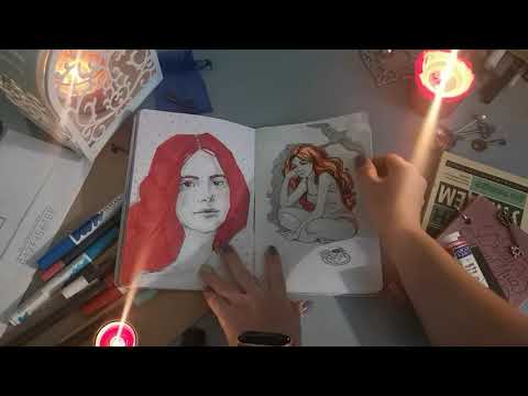 Видео: Дом в котором. Скетчбук с иллюстрациями.