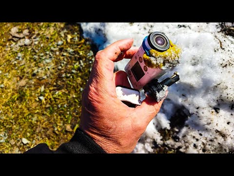 Видео: Нашел экшн камеру которая пролежала в снегу три месяца! Целая ли она???