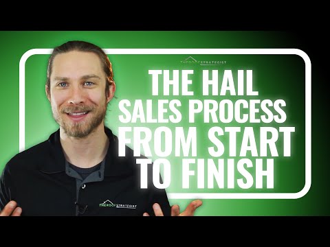 Видео: Продажа крыш, поврежденных градом: процесс продажи от начала до конца