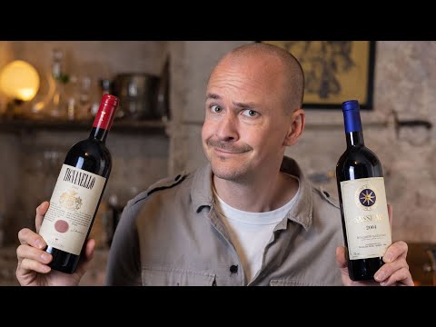 Видео: Дегустация SUPER Supertuscan — открытие Sassicaia, Tignanello и Lucente