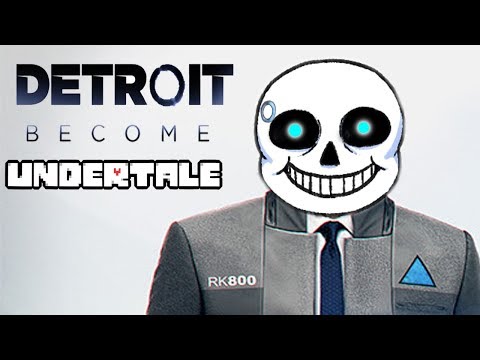 Видео: ДЕТРОЙТ БЕКАМ САНС ! - Undertale: Hallotale