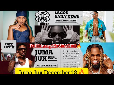 Видео: Все громкие имена присоединятся к Juma Jux на сцене 18 декабря 🔥 (полный состав раскрыт)