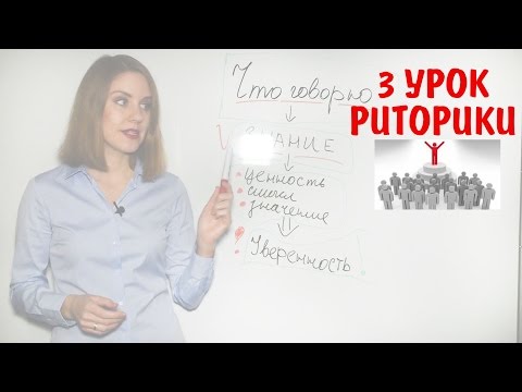 Видео: Что Я Говорю: Ценность, Знание, Уверенность. 3 УРОК РИТОРИКИ