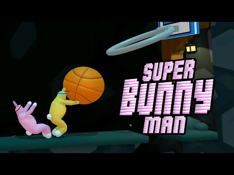 Видео: ГОНЯЕМ МЯЧИ И ЛЕТАЕМ НА ДЖЕТПАКАХ в Super Bunny Man