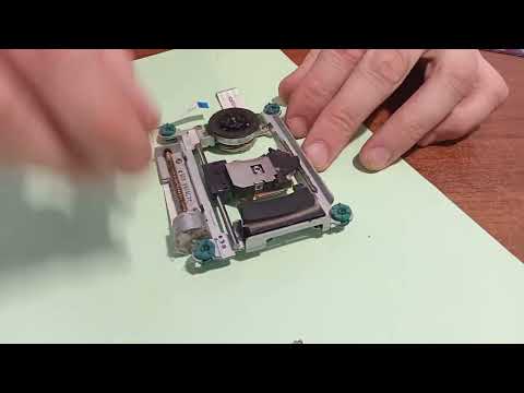 Видео: Замена лазера на Sony PS2 slim