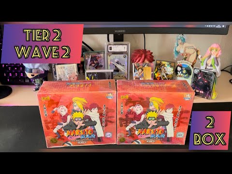 Видео: ОТКРЫЛ 2 РЕДКИХ БОКСА ВТОРОГО ТИРА | UNBOXING 2 RARE BOX NARUTO KAYOU TIER 2 WAVE 2