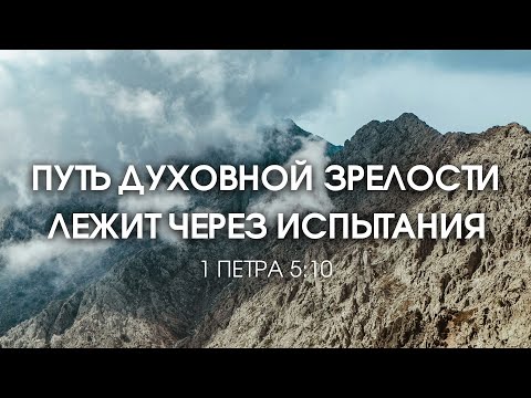 Видео: Короткая проповедь - Путь духовной зрелости лежит через испытания  |Рудый Станислав| 23.03.2024