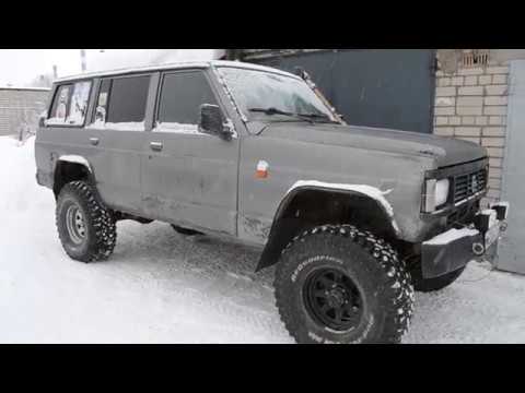 Видео: Old Nissan Patrol W260 - Обзор подвески,как делал лифт,перенос рессор.