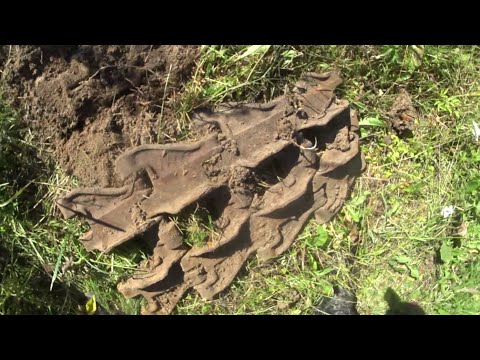 Видео: ШИКАРНЫЙ КОП! МЕТАЛЛ НА КАЖДОМ ШАГУ! ЖЕЛЕЗНАЯ ОБОЧИНА И БОЛЬШОЕ КОЛЕСО!