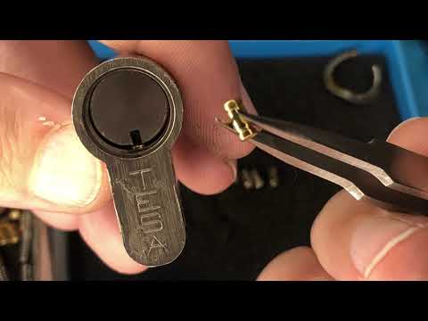Видео: Вскрытие замка tesa t60. Изучаем пины