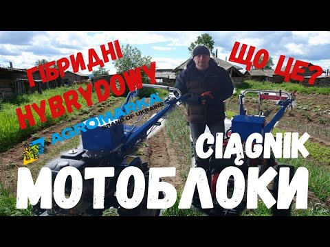 Видео: Що обрати? Гібридні мотоблоки чи звичайні? #CIĄGNIK #HYBRYDOWY #AGROMARKA vs #Glebogryzarka #WEIMA ?