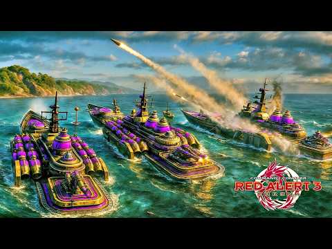 Видео: Red Alert 3 | Corona Naval Onslaught – Морское господство