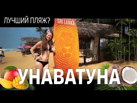 Видео: Правда ли Унаватуна лучший пляж Шри-Ланки?! / Плюсы и минусы / Самые интересные места