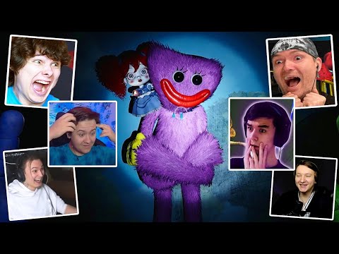 Видео: Реакция Летсплейщиков на Встречу с Киси и Поппи в Poppy Playtime Chapter 3