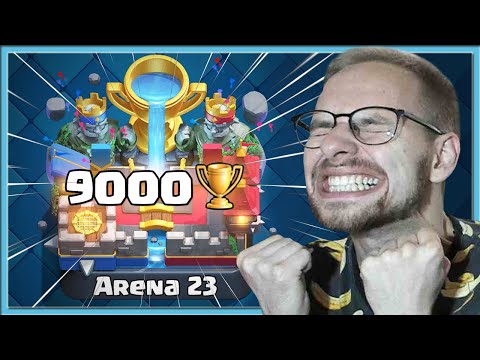 Видео: 😎 УРААААА! Я ПРОШЕЛ КЛЕШ РОЯЛЬ И ПОКОРИЛ 9000 КУБКОВ / Clash Royale