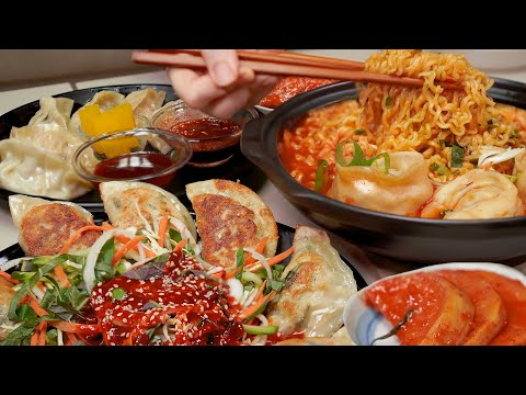 Видео: пельменная вечеринка :) Кимчи и пельмени, приготовленные мной (пибим пельмени, пельмени с лапшой).